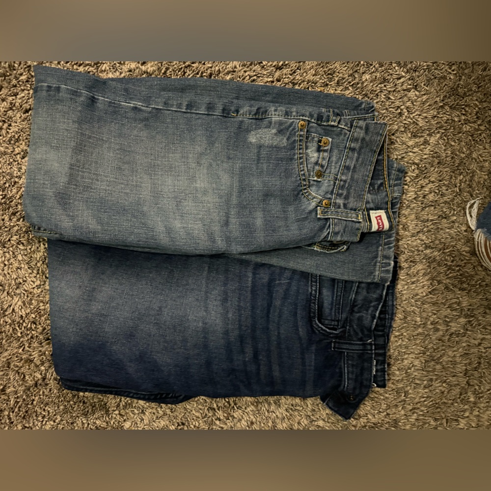 2 pair boys jeans size 12-14